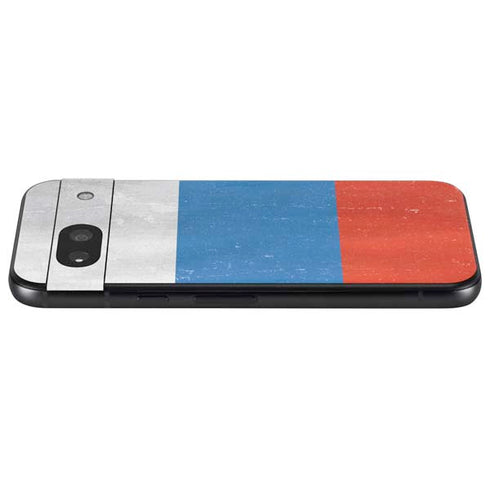 Russian Flag Distressed Google Pixel 8a Skin